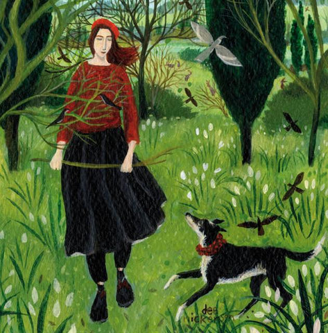 Dee Nickerson, The Stick, Art Card