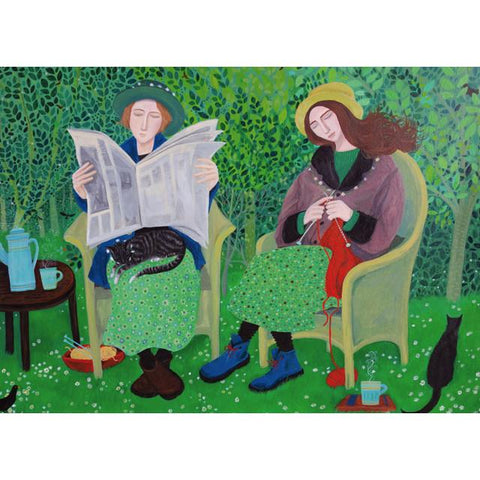 Dee Nickerson, Enjoying The Great Outdoors, Art Card