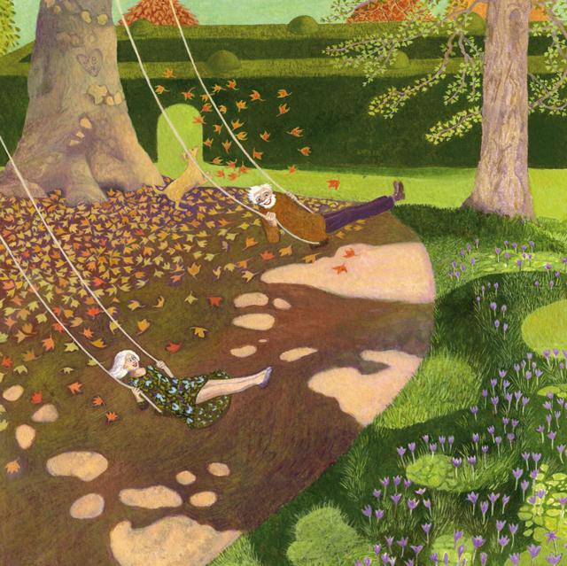 Ellie Ling, The Joy of Sixty, Blank Art Card
