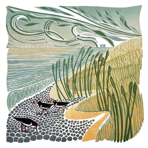 Helen Maxfield, Offshore, Fine Art Greetings Card