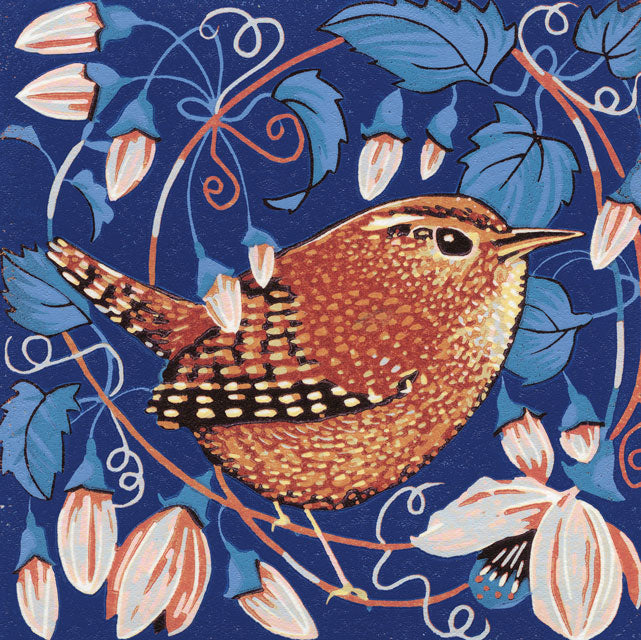 Jenny Hancock, Wren, Fine Art Greeting Card