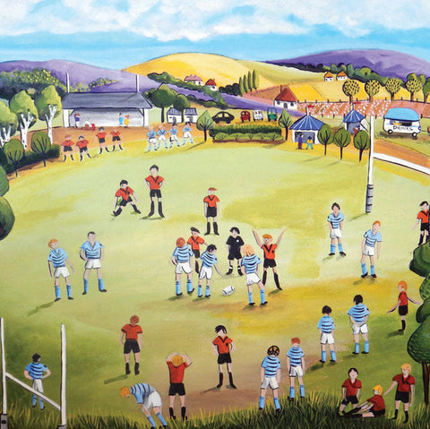 Lizzy Newcomb, Come On Ref, Blank Art Card