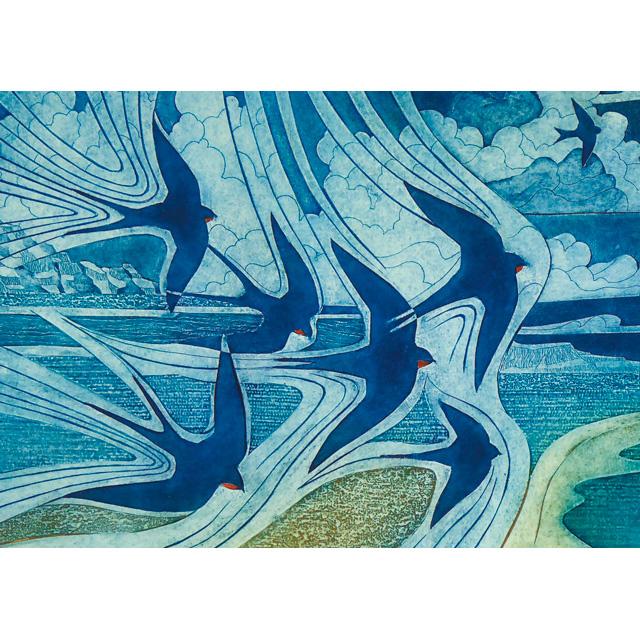 Laurie Rudling, Returning, Fine Art Greeting Card