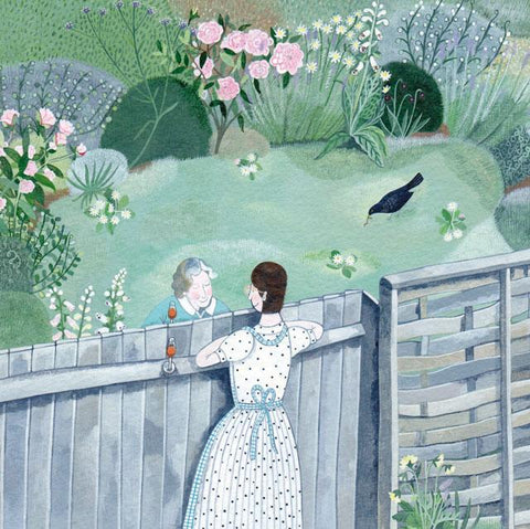 Mani Parkes, Social Bubbles, Art Card