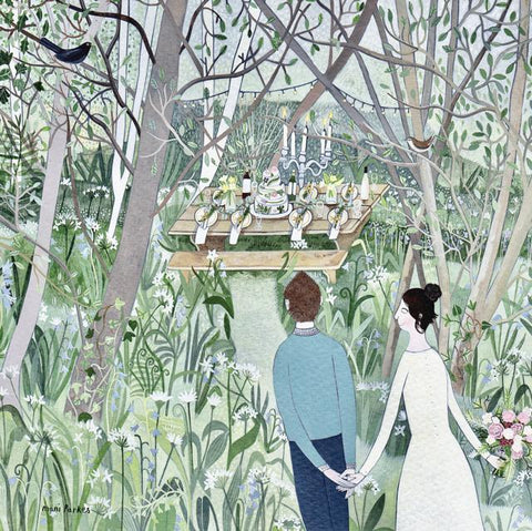 Mani Parkes, Wedding Magic, Fine Art Greeting card