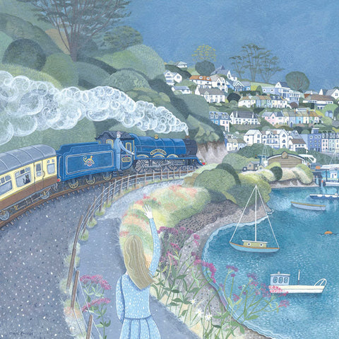Mani Parkes, Another Grand Day Out, Blank Art Card