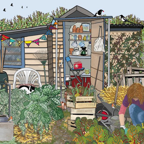 Mig Wyeth, Allotment Time, Art Card