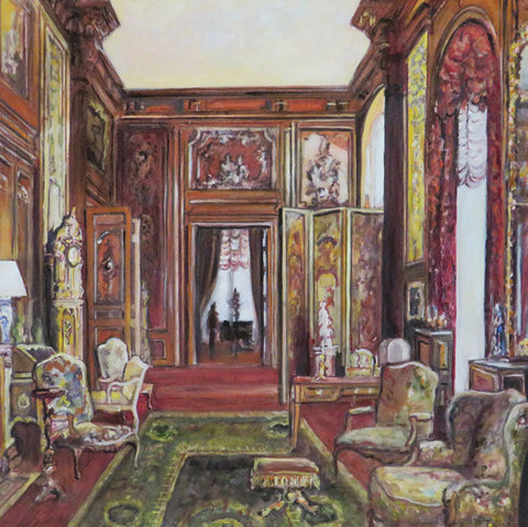 Paul Minter, The West Gallery, Waddesdon Manor, Fine Art Greeting Card