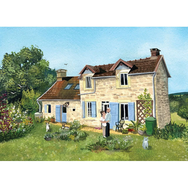 Sarah Latham, Our Happy Place, Fine Art Greeting Card