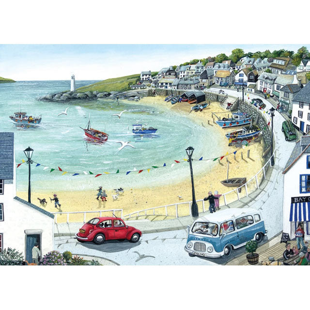 Sarah Latham, The Bay, Fine Art Greeting Card