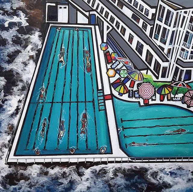 Tracey Esteves, Champions, Fine Art Greeting Card