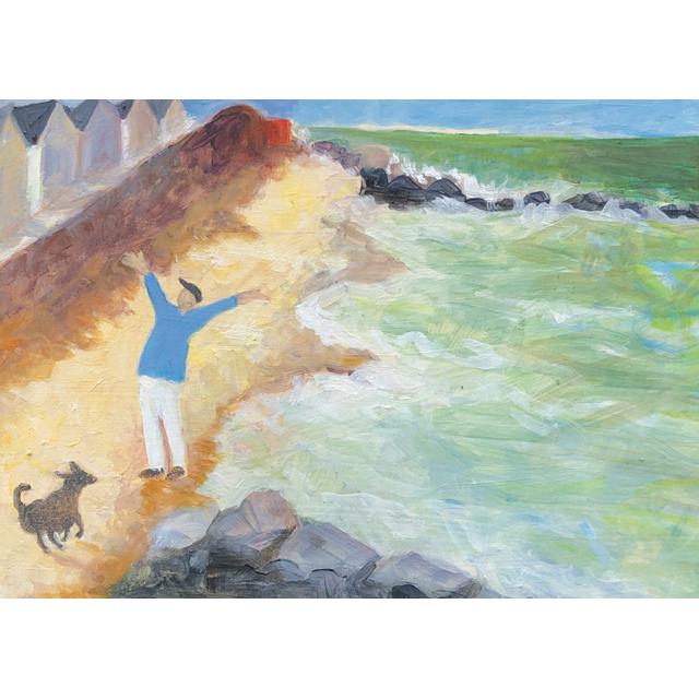 Tessa Newcomb, Joy, Fine Art Greeting Card