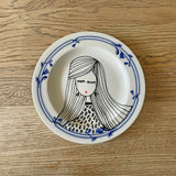 Illustrated Vintage Plate - MAEVE