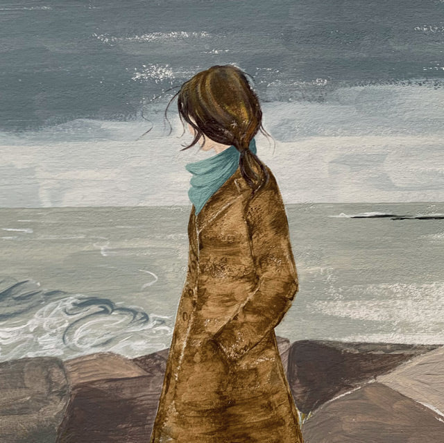 Helen Braid, Storm Chasing, Fine Art Greeting Card