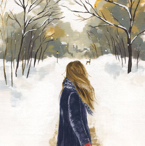 A fine art greeting card by painter Helen Braid