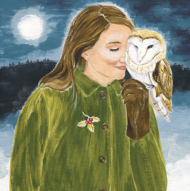 A fine art greeting card by painter Helen Braid