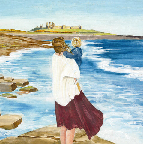 A fine art greeting card by painter Helen Braid