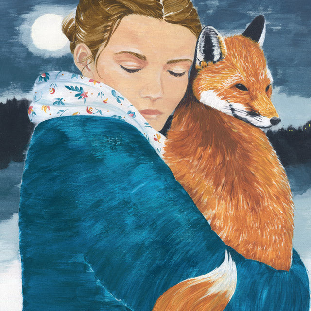 A fine art greeting card by painter Helen Braid