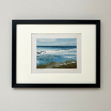 North Sea January framed d