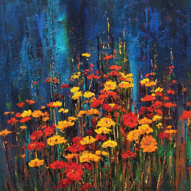Helen Miles, Summer Brights, Fine Art Greeting Card