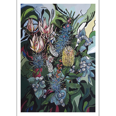 Helen Miles, Fresh Abundance, Fine Art Greeting Card