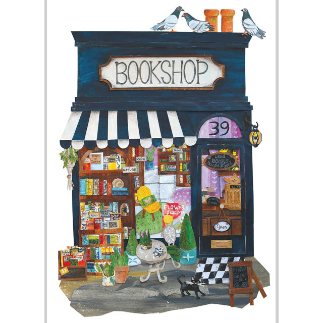 A fine art greeting card by mixed media artist Hayley Noakes