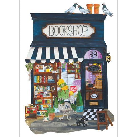 A fine art greeting card by mixed media artist Hayley Noakes