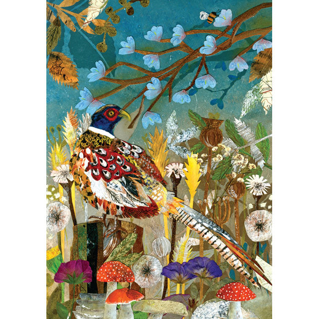 A fine art greeting card by mixed media artist Hayley Noakes