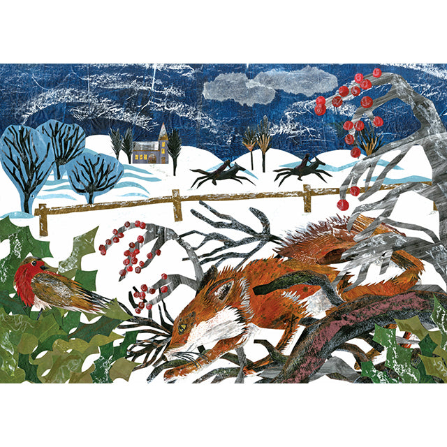A fine art greeting card by mixed media artist Hayley Noakes