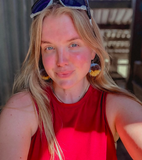 Pom Pom Earrings on 1