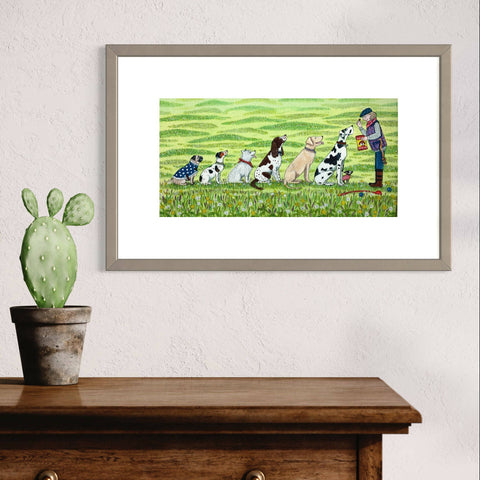 The Dog Whisperer - Print