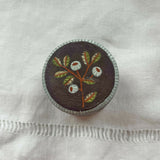 Blue Berry - Small Hand Painted Wooden Box