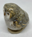 Small Stoneware Owl - Handmade in Devon - Ceramic Sculpture