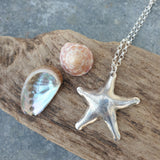 Silver Starfish Pendant