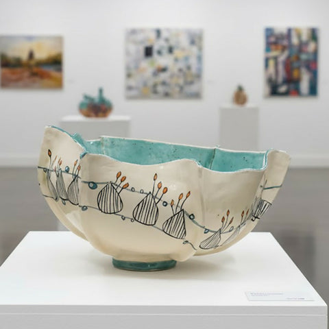 Skyparty Bowl - handmade ceramic