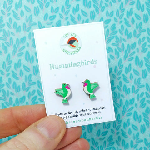 Hummingbird Earrings