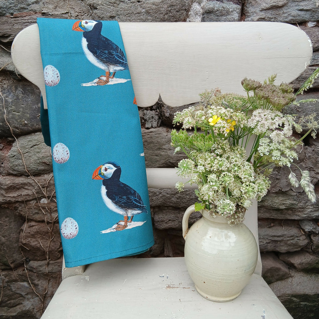 Puffin - Tea Towel