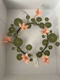 Nasturtium Wreath - Paper Sculpture