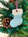Handmade Ceramic Christmas Decorations - Set of 3
