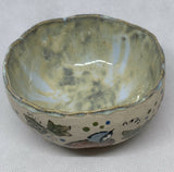 Handmade Stoneware Ceramic Bowl - Illustrated with Birds