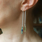 bree-jewellery-threader-earring-water-earth-model