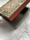 Leaping Hare - Hand Painted Wooden Box