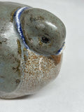 Original Handmade Stoneware Pigeon - Ceramic Sculpture