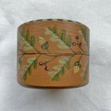Acorn - Hand Painted Wooden Box
