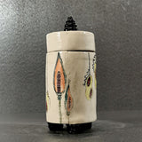 Seeds of Happiness jar - handmade ceramic