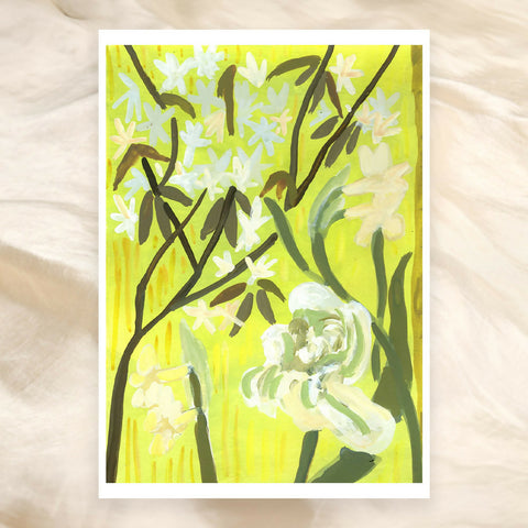 White Blossom Print 2
