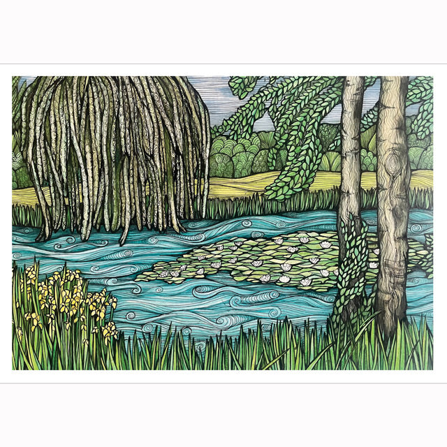 Jennifer Guest, Fine Art Greeting Card