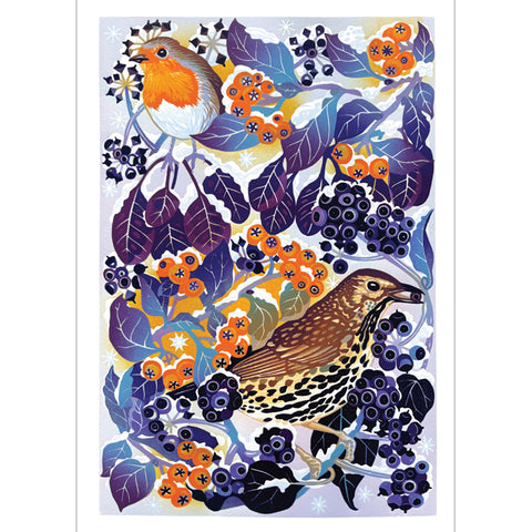 Jenny Hancock Snowy Morning, Blank Art Card
