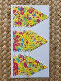 Yellow Paper bunting