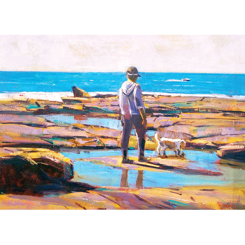 John G. Pearson, Mum's Shadow, Fine Art Greetings Card